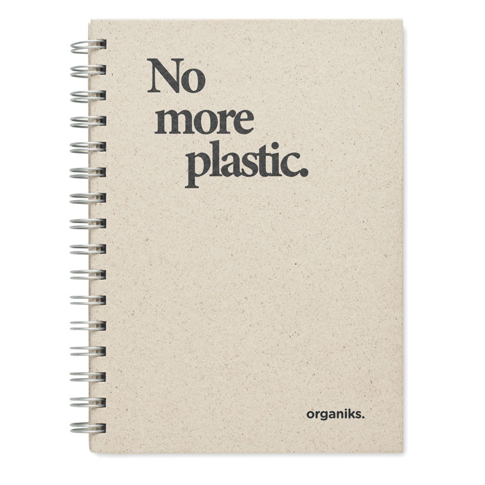 A5 fűpapír spirál jegyzetfüzet - Image 6